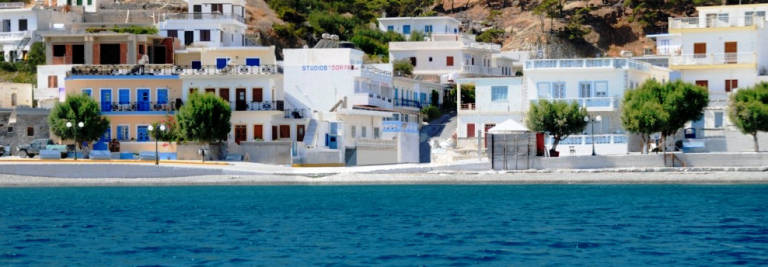 The Port of Diafani - you may stop here on the ferry