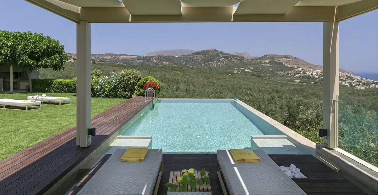 Dreaming of Crete View with Pool