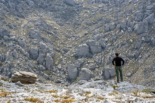 The White Mountains of Crete - image by trekking guide Dromolatis