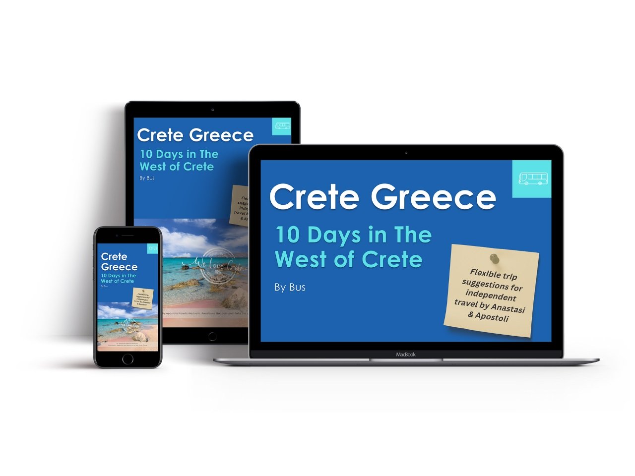 Crete Greece - Trip Ideas - 10 Days in the West of Crete by Bus - ebook