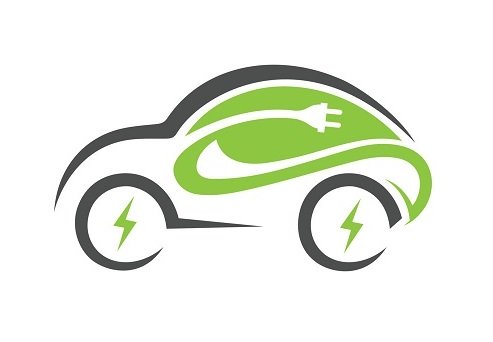 Electric rental car symbol