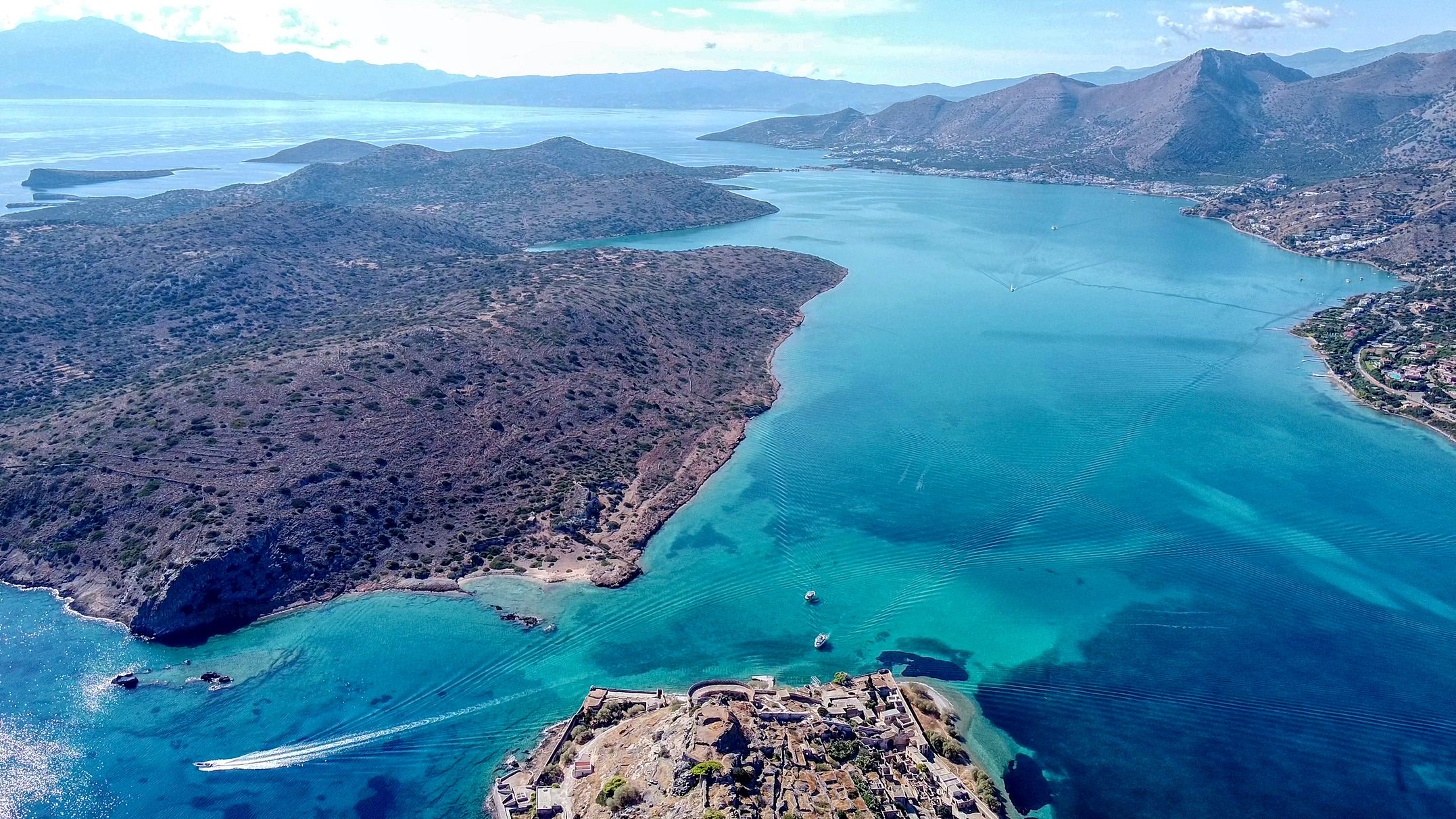 Elounda Bay Spinalonga Island