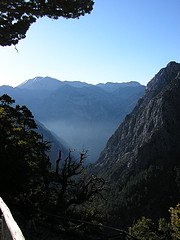 Samaria Gorge from the entrance (image by Atli Hardarson)