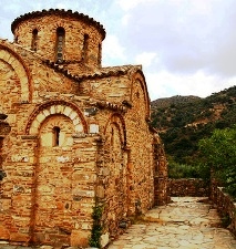 Byzantine church of Agia Panagia (image by Silvia de Munck)