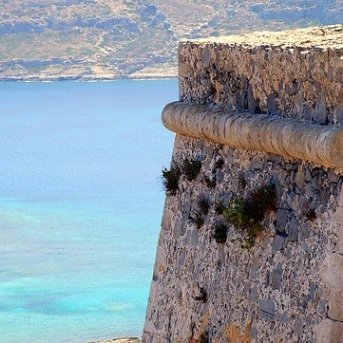 Castles of Crete, Gramvousa Castle by Michael Brys)
