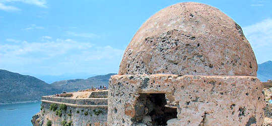 Cretan Daily Cruises offer a day cruise to Gramvousa Islet and Balos Lagoon