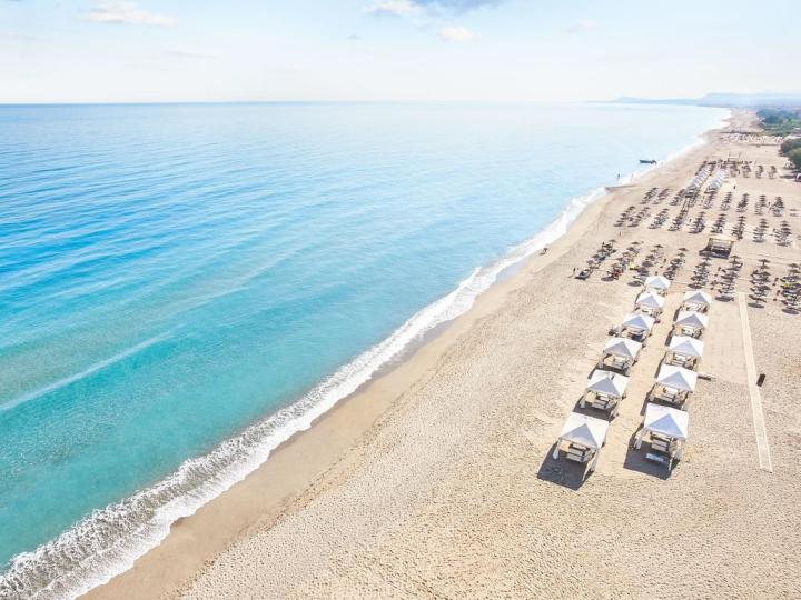 Rethymnon Beach is wide and sandy, on the north coast of Crete