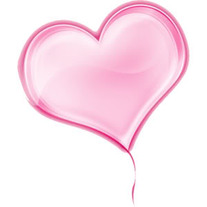 Pink heart icon