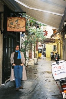 In the streets of the old town, Rethymnon