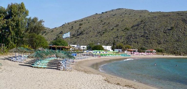 Kalyvaki Beach near Georgioupolis in Crete