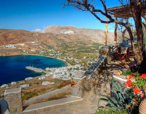 Amorgos is quieter and lesser known than other Cycladic islands