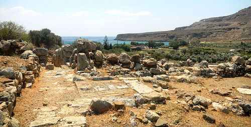 Zakros Minoan Palance - Archaeological Site in the east of the island