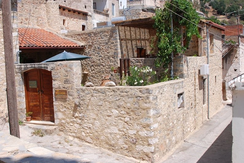 A typical village house in Crete