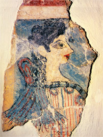 'La Parisienne' of Knossos Fresco