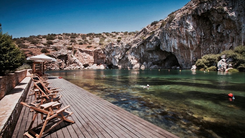 Lake Vouliagmeni Athens