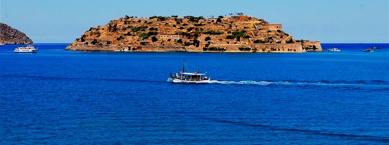 Spinalonga Island off Crete