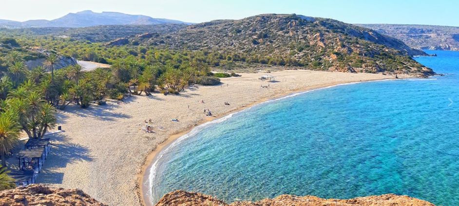 Vai Palm Beach is extraordinary and well worth a visit in eastern Crete