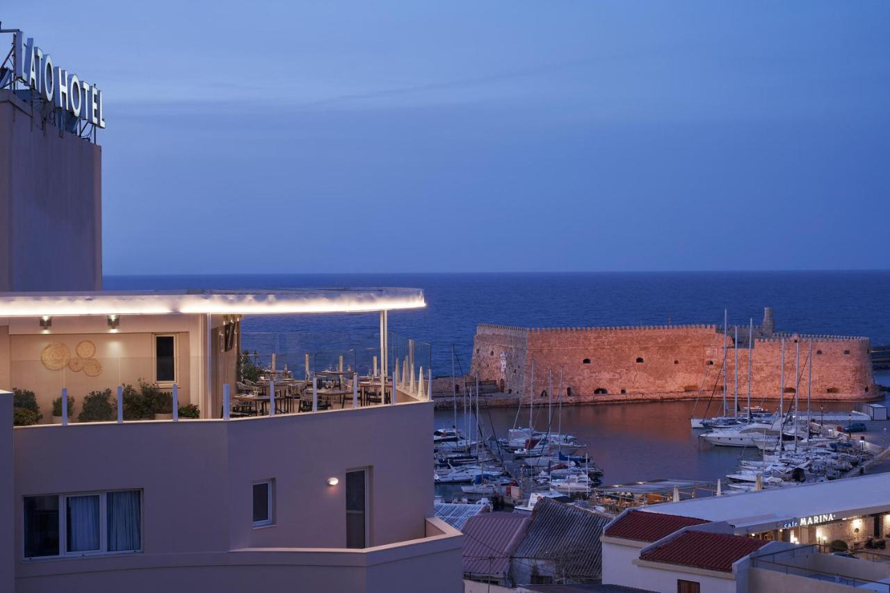 Winter Weather Heraklion town - Lato Hotel is central to the port, museums and shopping streets