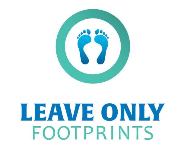 Leave only footprints in natural places