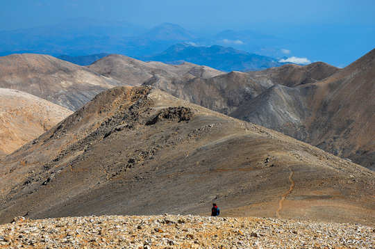 Walking in Crete - the Lefka Ori - White Mountains of Chania