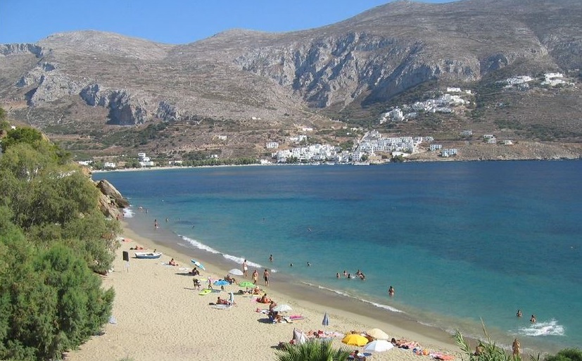 Levrossos Beach - Amorgos Greece