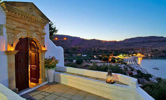 Lindos on Rhodes Island is very romantic