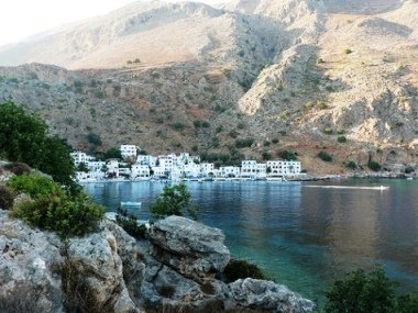 Loutro seaside village (image by Lostajy)