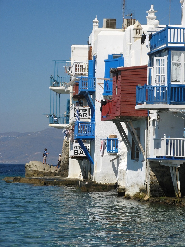 Little Venice - cafes hang over the water