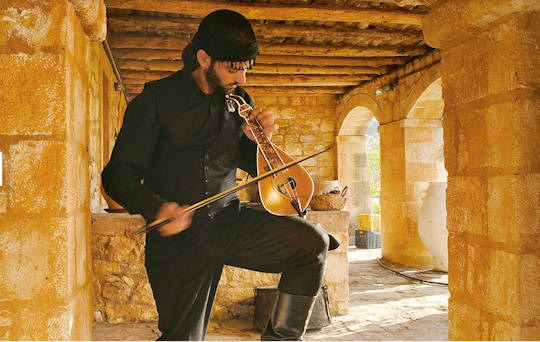 Cretan Lyra Player