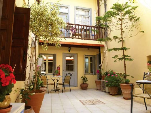 Madonna Studios in the old town - showing the delightful inner courtyard