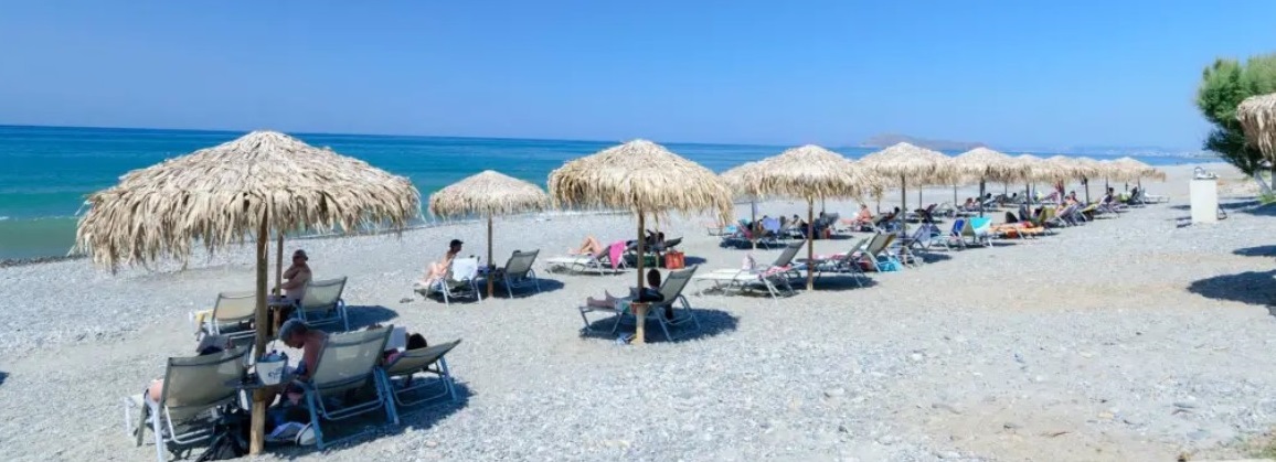 Maleme Beach Crete