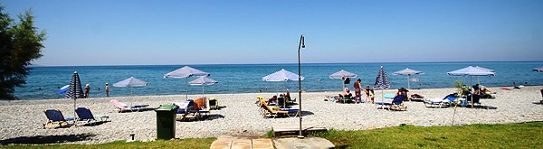 Maleme Beach, north coast