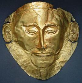 Athens National History Museum - the Mask of Argamemnon