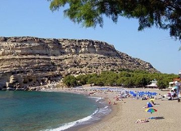 Matala Beach Crete