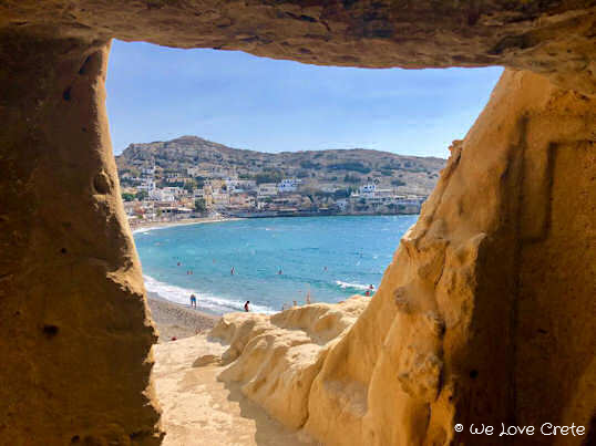 Matala Beach, Heraklion Crete