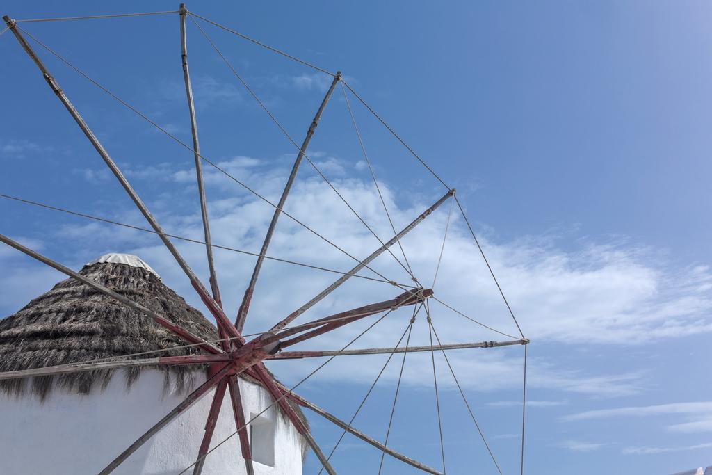 Accommodation inside one of the famous windmills in Mykonos