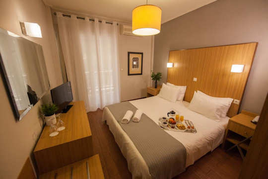 Myrto Hotel near Rafina Port - stylish interiors