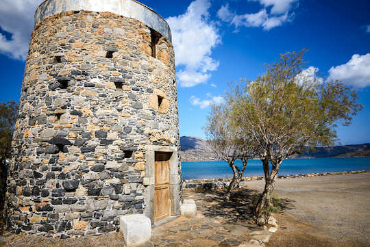 Olous windmill Crete