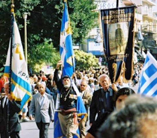 Oxi Day in Crete