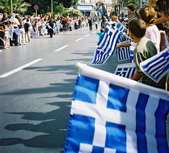 Oxi Day Parade in Heraklion