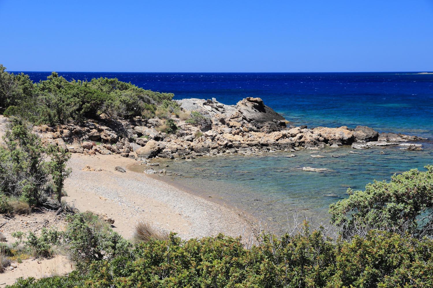 Beach near Palaiochora Crete