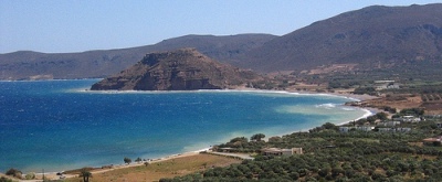 Kouremenos Beach is just down the road