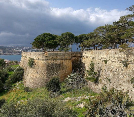 Rethymnon Crete - ruins of Venetian Fortezza