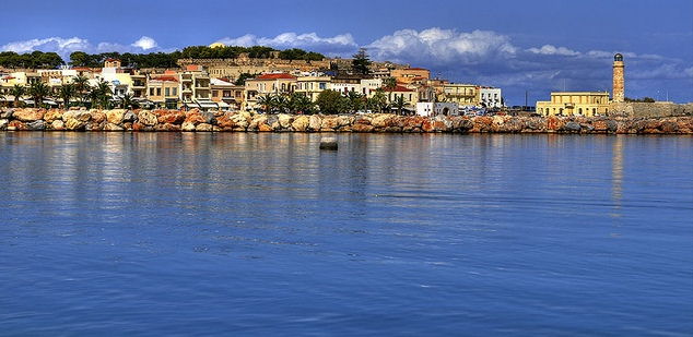 Rethymnon Harbour and Old Town