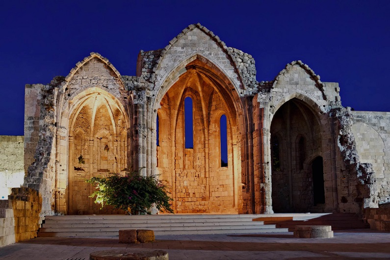 Rhodes Cathedral Old Town - Church of the Virgin Mary of the Burgh