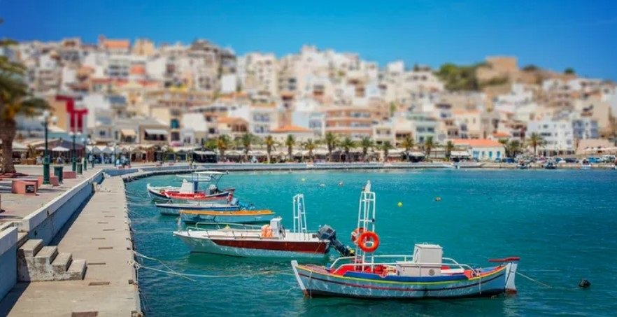 Sitia is a busy modern town on the bay
