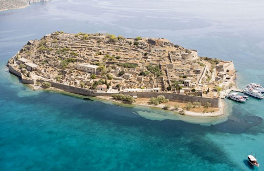 Spinalonga Island in Crete