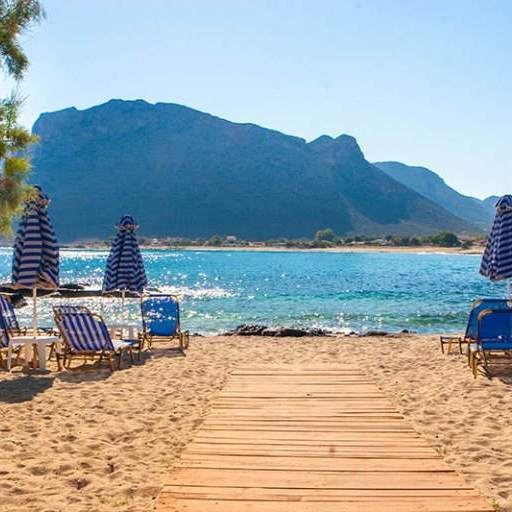 Stavros Beach is close to Chania town in western Crete