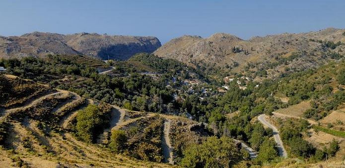 The village and gorge