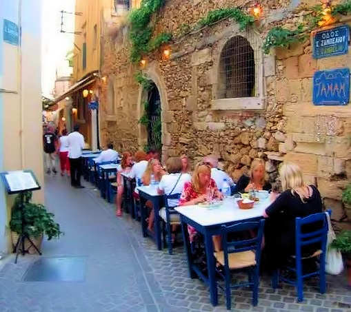 Tamam Taverna in Chania Old Town